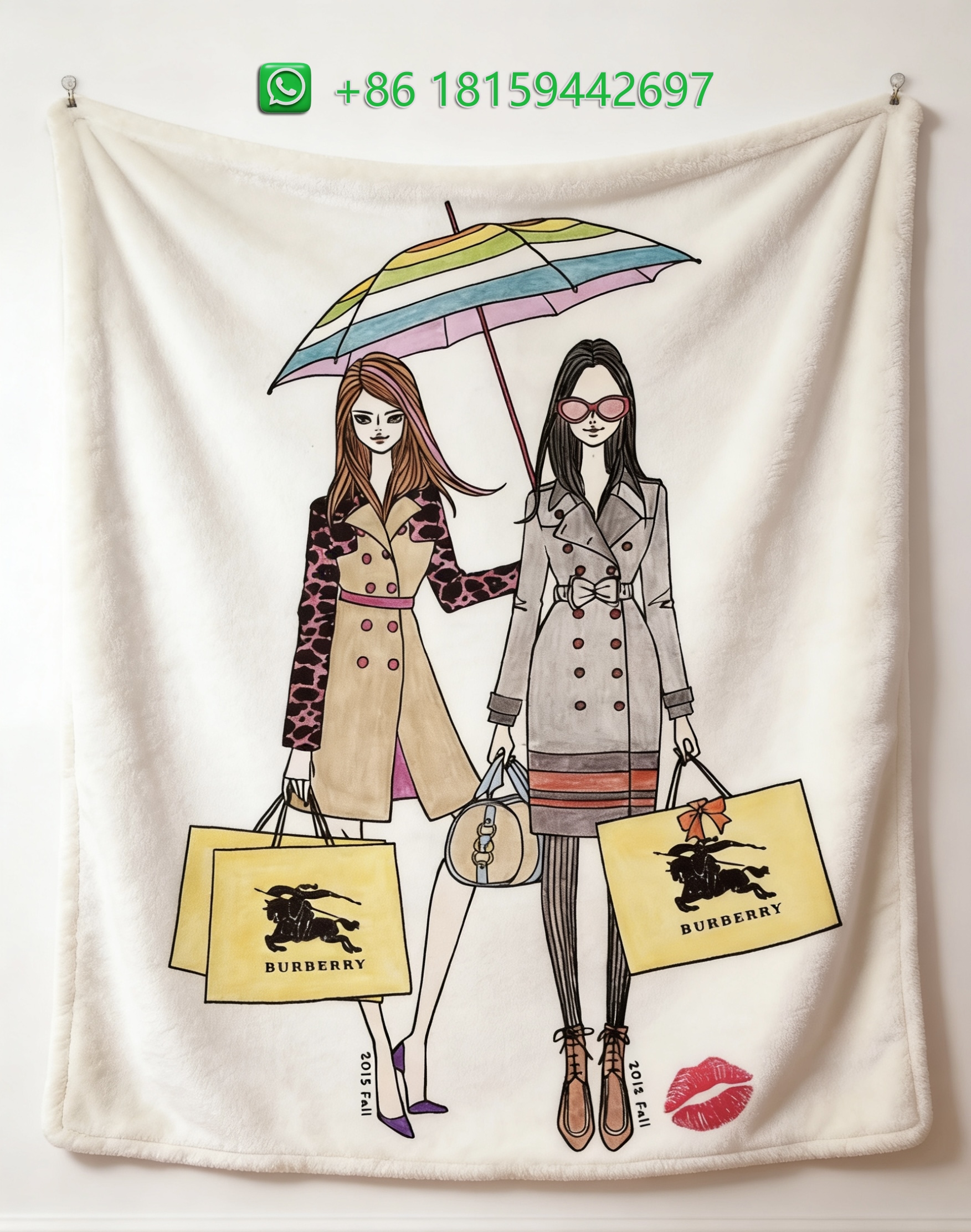 Burberry Throw Blankets
